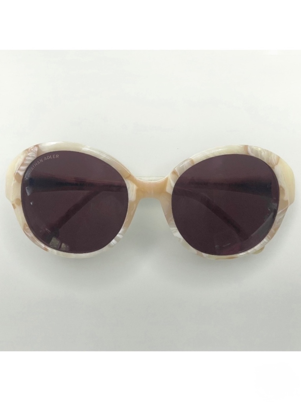 Jonathan Adler Bone Malibu Sunglasses